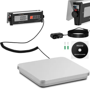Steinberg Systems Waga paczkowa - 60 kg / 0,02 kg - 35,5 x 40,5 cm - zewn. wyświetlacz LCD - interfejs RS232 SBS-PT-60SNL - Wagi specjalistyczne - miniaturka - grafika 1