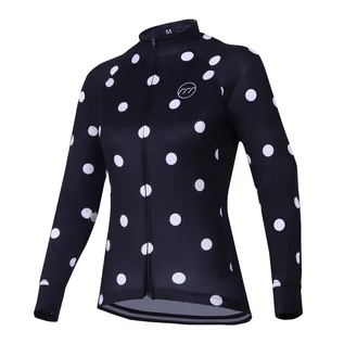 Bluzy na rower - Koszulka rowerowa damska madani Dots - grafika 1