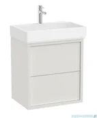 Szafki łazienkowe - Roca Tura Unik zestaw szafka z umywalką 60x43x60 BIAŁY MAT A852026558 - miniaturka - grafika 1