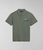 Koszulki męskie - polo uomo napapijri e-colville np0a4hpx gae green lichen - miniaturka - grafika 1