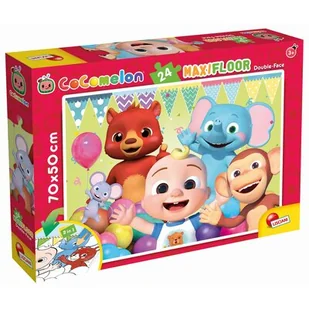 Puzzle podłogowe dwustronne 24 Warzywa - Puzzle - miniaturka - grafika 1