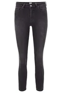 Spodnie damskie - BOSS Dżinsy damskie skinny, Szary (ciemnoszary 25), 29W - miniaturka - grafika 1