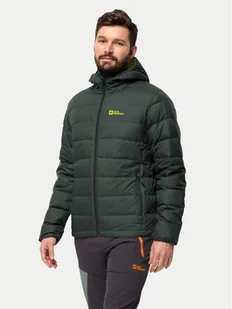 Jack Wolfskin Kurtka puchowa Ather Down 1207671 Zielony Regular Fit - Odzież trekkingowa męska - miniaturka - grafika 1
