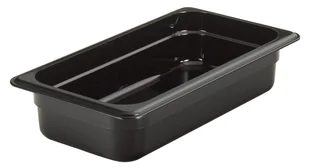 Pojemnik GN 1/3 65 mm z poliwęglanu, czarny CAMBRO, Camwear - Akcesoria gastronomiczne - miniaturka - grafika 1
