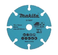 Tarcze do pił - Makita D-74837 tarcza z grysem z węglika spiekanego, 76x10 mm - miniaturka - grafika 1