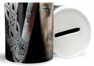 Skarbonki - SKARBONKA CERAMICZNA VIKINGOWIE SERIALE NA PREZENT SUPER GRAFIKI - miniaturka - grafika 1