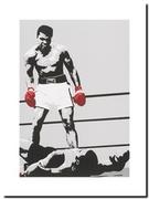 Plakaty - Muhammed Ali plakat obraz 60x80cm - miniaturka - grafika 1