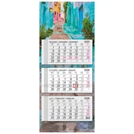 Kalendarze - Kalendarz 2026 trójdzielny główka płaska Maroko - kalendarz - miniaturka - grafika 1