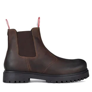 Sztyblety Hunter CHESTER-05 MI08 Brązowy - Botki męskie - miniaturka - grafika 1