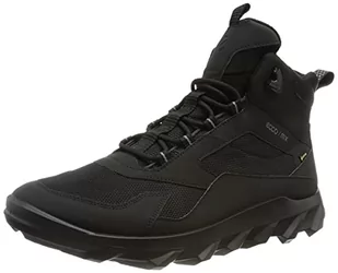 ECCO Męskie botki Mx Mid Gore-tex, Czarny/czarny, 11-11.5 - Botki damskie - miniaturka - grafika 1