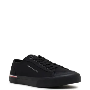 Tommy Hilfiger Tenisówki CORPORATE VULC CANVAS - Trampki męskie - miniaturka - grafika 1