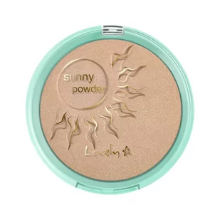 Lovely Sunny Powder słoneczny puder brązujący do twarzy i ciała Satin 16g - Bronzery i konturowanie twarzy - miniaturka - grafika 1