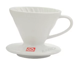 Hario Ceramiczny Drip V60-01 - BIAŁY - Zaparzacze i kawiarki - miniaturka - grafika 1