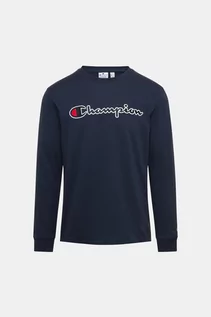 Koszulki męskie - Champion Longsleeve - Granatowy - Mężczyzna - 2XL(2XL) - 216474 BS538 - grafika 1