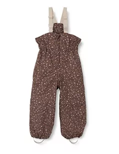 Wheat Sal Snow Pants wodoodporne spodnie narciarskie dla dzieci, uniseks, Eggplant Flowers, 104/4y - Spodnie narciarskie - miniaturka - grafika 1