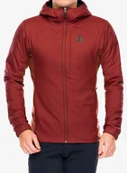 Kurtki męskie - Kurtka ocieplana Black Diamond First Light Hybrid Hoody - iron red - miniaturka - grafika 1