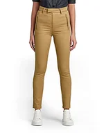 Spodnie damskie - G-STAR RAW Weld High Skinny spodnie chinosy damskie, Braun (Dk Fall D19141-c105-1395), 34W / 32L - miniaturka - grafika 1