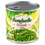 Warzywa w marynacie - Bonduelle Groszek konserwowy ekstradrobny 400 g - miniaturka - grafika 1