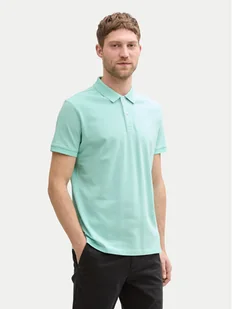 Tom Tailor Polo 1031006 Zielony Regular Fit - Koszulki męskie - miniaturka - grafika 1