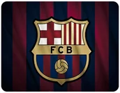 Podkładki pod mysz - PODKŁADKA POD MYSZKĘ FC BARCELONA Z IMIENIEM 23x19CM DO LAPTOPA - miniaturka - grafika 1