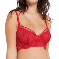 Biustonosze - Miss Sans Complexe, Biustonosz z fiszbinami, Lisa, IUZ Fioletowo-Czerwony, D75/90, Fioletowy czerwony - miniaturka - grafika 1