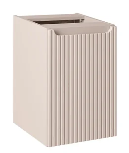 Kaszmirowa wisząca szafka łazienkowa z koszem C5-F40 - Szafki łazienkowe - miniaturka - grafika 1