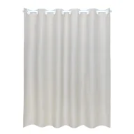 Zasłony prysznicowe - Zasłonka prysznicowa poliestrowa Neo 180x200 cm beżowa Sensea - miniaturka - grafika 1