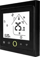Grzałki do akwarium - Termostat do ogrzewania elektrycznego, 16A, WIFI kwadrat, kolor czarny, model 001 - miniaturka - grafika 1