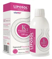 Witaminy i minerały - Liposol Liposomalna Witamina K2( Vita MK7) 100UQ, płyn 250 ml - miniaturka - grafika 1
