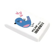 Przybory szkolne - MILAN Gumka do mazania ze zwierzątkiem mix wzorów - miniaturka - grafika 1