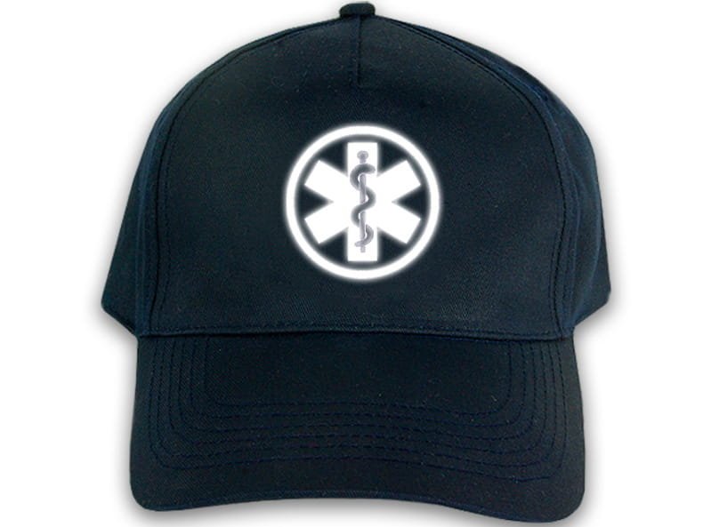 Czapka classic odblaskowa ESKULAP - granatowa