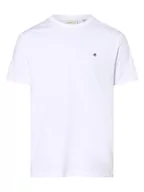 Koszulki męskie - Gant - T-shirt męski, biały - miniaturka - grafika 1