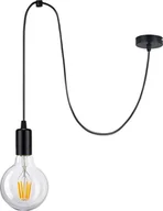 Lampy sufitowe - Lampa wisząca Orno LINO lampa wisząca, moc max. 1x60W, E27, czarna - miniaturka - grafika 1
