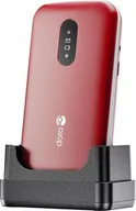 Telefony stacjonarne - Doro 2820 4G without power supply red - miniaturka - grafika 1