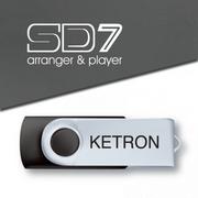 Instrumenty klawiszowe - Ketron Pendrive 2016 SD7 Style Upgrade v1 - pendrive z dodatkowymi stylami - miniaturka - grafika 1