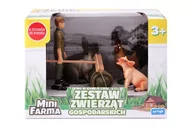 Figurki dla dzieci - Zestaw farma - Rolnik i zwierzęta - miniaturka - grafika 1