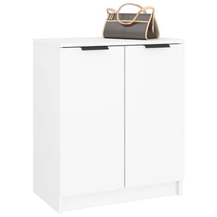 Lumarko Szafka na buty, biała, 59x35x70 cm, materiał drewnopochodny - Szafki na buty - miniaturka - grafika 8