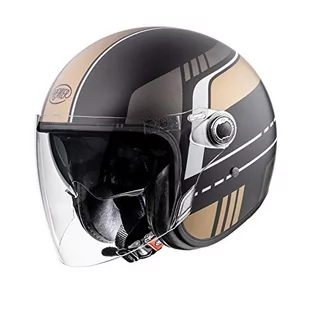 PREMIER KASK VANGARDE BL 19 BM, czarny/złoty/biały, L - Kaski motocyklowe - miniaturka - grafika 1