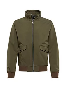 Scotch & Soda Męska kurtka bomberka nylonowa Harrington, zielony (Military 0360), XXL - Kurtki męskie - miniaturka - grafika 1