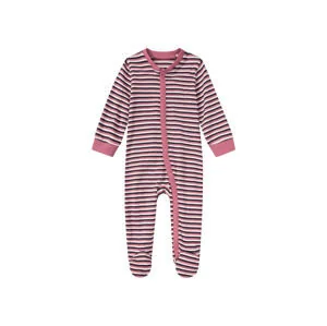 PIŻAMA PAJACYK KOMBINEZON ŚPIOSZKI W PASKI ROZMIAR 50 0-1 MIESIĄCE - Pajacyki dla niemowląt PIŻAMA PAJACYK KOMBINEZON ŚPIOSZKI W PASKI ROZMIAR 50 0-1 MIESIĄCE - Pajacyki dla niemowląt - miniaturka - grafika 1
