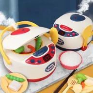 Zabawki AGD - ELEKTRYCZNA KUCHENKA DO GOTOWANIA RYŻU DLA DZIECI KUCHNIA ELEKTRYCZNA 3+ - miniaturka - grafika 1