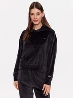 Bluzy damskie - Champion Bluza 116256 Czarny Regular Fit - miniaturka - grafika 1