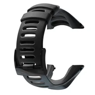 Akcesoria do pulsometrów i zegarków sportowych - Suunto Pasek do zegarków silikonowy Ambit3 Sport/Ambit2 Black Strap 303701.uniw/0 - miniaturka - grafika 1