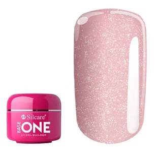 Silcare Base One Shimmer Misty Rose żel budujący do paznokci 50g - Żele do paznokci - miniaturka - grafika 1