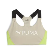 Biustonosze - Damski Stanik sportowy PUMA 4KEEPS EVERSCULPT BRA 52478590 – Beżowy - miniaturka - grafika 1