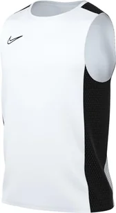 NIKE Bez rękawów Topy męskie, Biały/czarny/czarny, S - Koszulki sportowe męskie - miniaturka - grafika 1