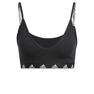adidas EVYDY Cotton B, Biustonosz Sportowy Kobieta, Black, 2XSC - Biustonosze - miniaturka - grafika 1