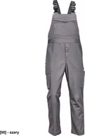 Odzież robocza - CERVA TELDE - ogrodniczki - szary 58 - miniaturka - grafika 1