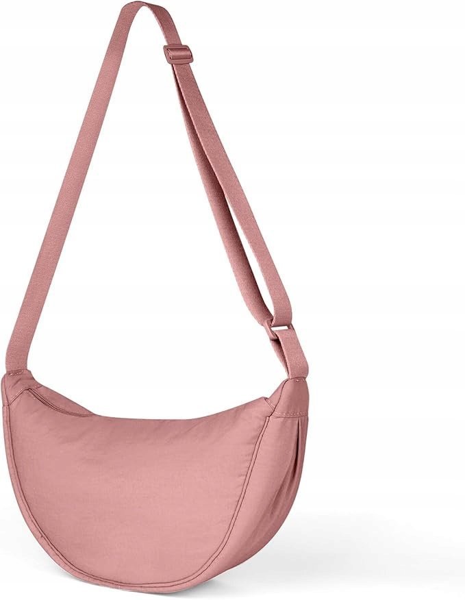 TOREBKA NA RAMIĘ DAMSKA RÓŻOWA KLASYCZNA MODNA TORBA POJEMNA PRAKTYCZNA