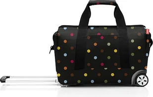 Torba Allrounder Trolley w kolorowe kropki czarna na kółkach - Torby i wózki na zakupy - miniaturka - grafika 1